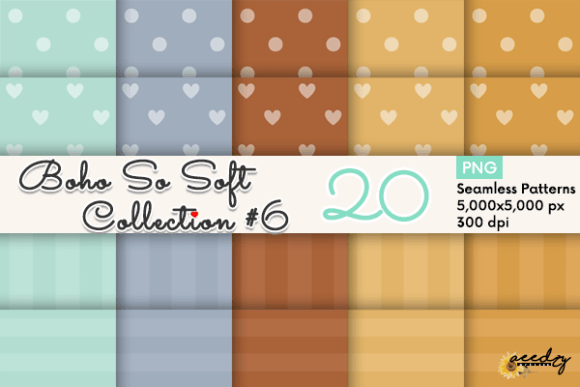 Boho Collection Patterns Set