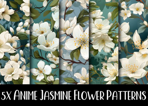 Discover the Anime Jasmine Flower Patterns Collection