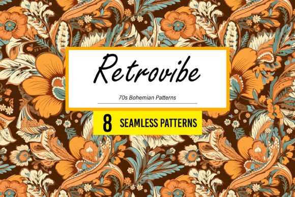 Discover the Magic of Retrovibe - 70s Bohemian Patterns