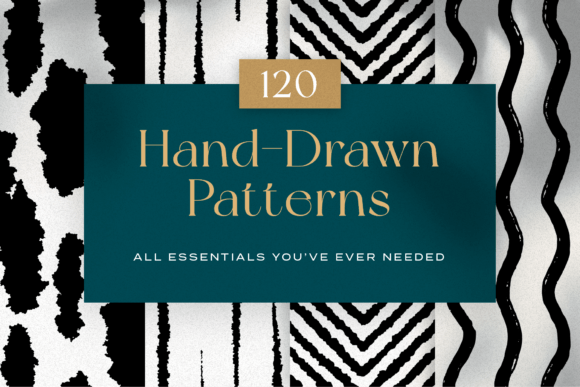 Hand-Drawn Organic Patterns: A Strategic Resource for Creative and Practical Design Needs