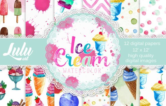Ice Cream Patterns: A Creative Resource for Designers and Enthusiasts