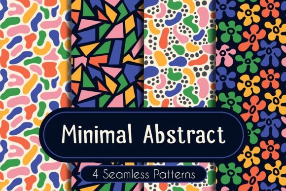 Minimal Abstract Seamless Patterns