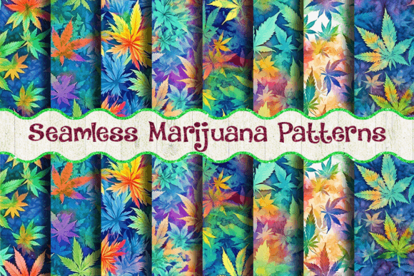Seamless Marijuana Patterns: A Strategic Tool for Creative and Business Success