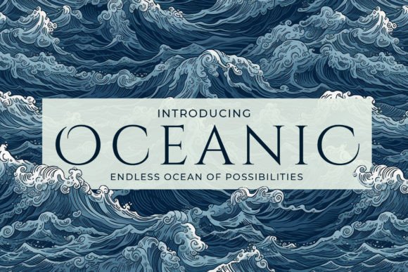 Seamless Ocean Patterns for Modern Design