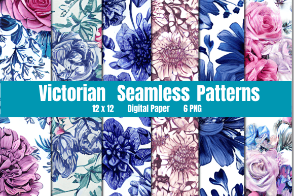 Vintage Florals Seamless Patterns: A Timeless Design Resource for Creatives